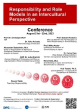 Plakat zur Tagung - Responsibiliy and Role Models in an Intercultural Perpective