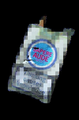 Foto einer Zigarettenschachtel mit der Aufschrift 'Sapere aude' und der Warnung 'Thinking causes knowledge'